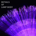 thumbnail image 4 of LED Fiber Optic Lamp Color Changing Fiber Optic Light USB Rechargeable Fiber Optic Centerpiece Remote Control Night Light Table Ornament for Home Office Christmas Wedding Party Decor, 4 of 6