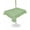 Green, variant on Grunge Street Style Painting Print Ombre Design Illustration, Square Outdoor Tablecloth, Waterproof Table Cloth Cover with Umbrella Hole and Zipper, Table Protector for Patio Party Picnic 54"x54"