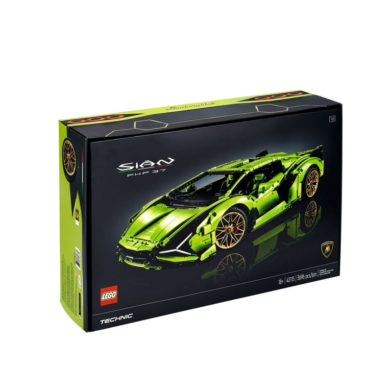 LEGO Technic Lamborghini Sian FKP 37 42115 Building Set Classic Super Car Model Kit Exotic Eye Catching Display Home or Office Decor Ideal for