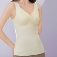 thumbnail image 4 of PBFRDSJ Women's Lace Camisole Tank Top Seamless Tummy Control Compression Shapewear Camisoles V Neck Ribbed Slim Fitted Tops, 4 of 5