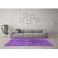 thumbnail image 3 of Ahgly Company Indoor Rectangle Oriental Purple Industrial Area Rugs, 7' x 9', 3 of 4