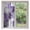 Purple Gray White, variant on Purple Grey Privacy Window Film, Decorative Frosted Glass Window Film, Modern Oil Painted Abstract Art Aesthetics Reusable Peel and Stick Static Cling for Home Bathroom Office Glass Door 17.7"x39.3"
