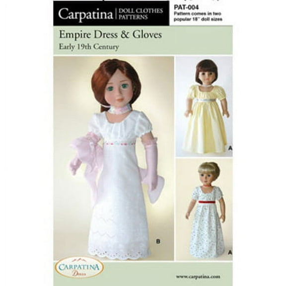 Carpatina Empire Dress & Gloves