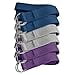 thumbnail image 3 of Sunshine Yoga 6-Pack Yoga Strap, 6-Foot Yoga Straps With Anti-Slip D-Ring Buckle, Adjustable Leg Stretching Strap for Muscle and Hamstring Stretch, Exercise Strap for Schools and Studios, Assorted, 3 of 4