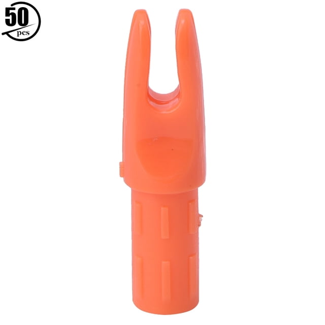 Fosa ABS 50 PCS 6.2mm Inner Diameter Durable Plastic Nock Nock Archery Recurved Bow