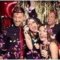 thumbnail image 3 of Confetti Party Poppers in Metallic Multi Colors for Weddings, New Year Celebrations, and Club Events (24 Count), 3 of 4