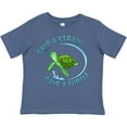 thumbnail image 3 of Inktastic Skip a Straw Save a Turtle with Cute Green Sea Turtle Boys or Girls Toddler T-Shirt, 3 of 5