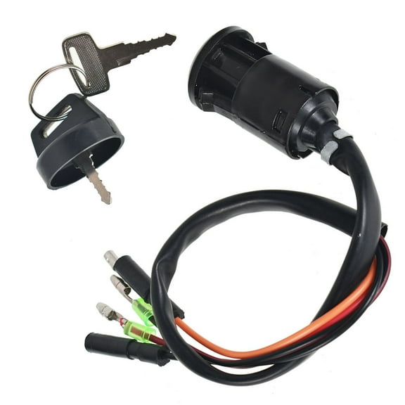 munirater Ignition Key Switch for Honda 300 TRX300FW Fourtrax 1990-2000 Atv New