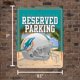 thumbnail image 5 of Rico Industries Nfl Football Miami Dolphins - Señal De Estacionamiento De Metal De Fibra De Carbono (8.5 X 11.0 In), Ideal Para Hombre, Cueva, Dormitorio, Oficina, Hogar, Decoración, 5 of 5