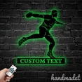 thumbnail image 4 of Handmadetneonsign Discus Metal Wall Art, Discus Metal Sign Wall Decor, Discus Sport Metal Decor, 4 of 5