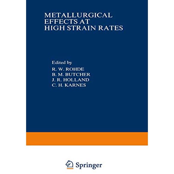 Metallurgical Effects at High Strain Rates