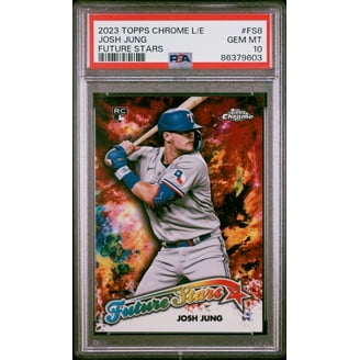 2023 Topps Josh Jung Rookie Card PSA 10 Gem Mint - Graded Baseball Card #529