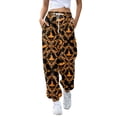 thumbnail image 2 of Women's Wide Leg Lounge Pants Yoga Pajamas Halloweens Comfy Stretch Drawstring Pajamas Sleepwear Pjs Women, 2 of 6