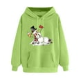 thumbnail image 1 of WILLBEST Sudadera con Capucha para Mujer, Estilo Navideño Otoño/Invierno, con Cremallera y Capucha Gruesa Grande, 1 of 3