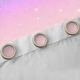 thumbnail image 4 of Castle Fairy Starry Sky Black Out Curtains for Boys Girls,Dreamy Princess Curtains Pack of 2 (42x63 Each),Gradient Pink Purple Bedroom Curtains,Luxury Bedroom Decor, 4 of 6