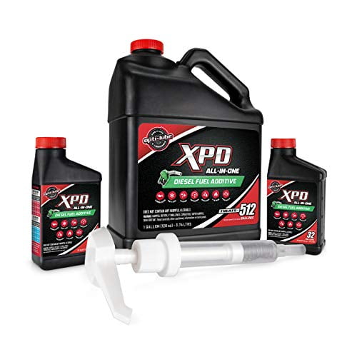 OptiLube XPD Formula Diesel Fuel Additive 1 Gallon with Accessories
