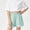 Gray, variant on Amidoa Girls Shorts Elastic Waist Casual Summer Solid Color Soft Sports Cotton Shorts for Kids Hot Pink Size 2T