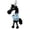 #Black, variant on Year of The Horse Mascot, New Year Good Luck Gift 2026, Horse Guardians, Small Charm Symbolizing Strength, Courage, Balance, and Moving Forward, Cute Design Emotional Support(Black)