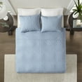 thumbnail image 4 of Madison Park Quebec 3 Piece Coverlet Set, Full/Queen, Blue, 4 of 6