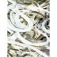 thumbnail image 2 of King 19x24 White Modern Wood Framed Museum Art Print Titled - Finger Swirl II, 2 of 4