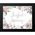 thumbnail image 2 of Robinson, Carol 24x20 Black Modern Framed Museum Art Print Titled - Joyful Spring, 2 of 5