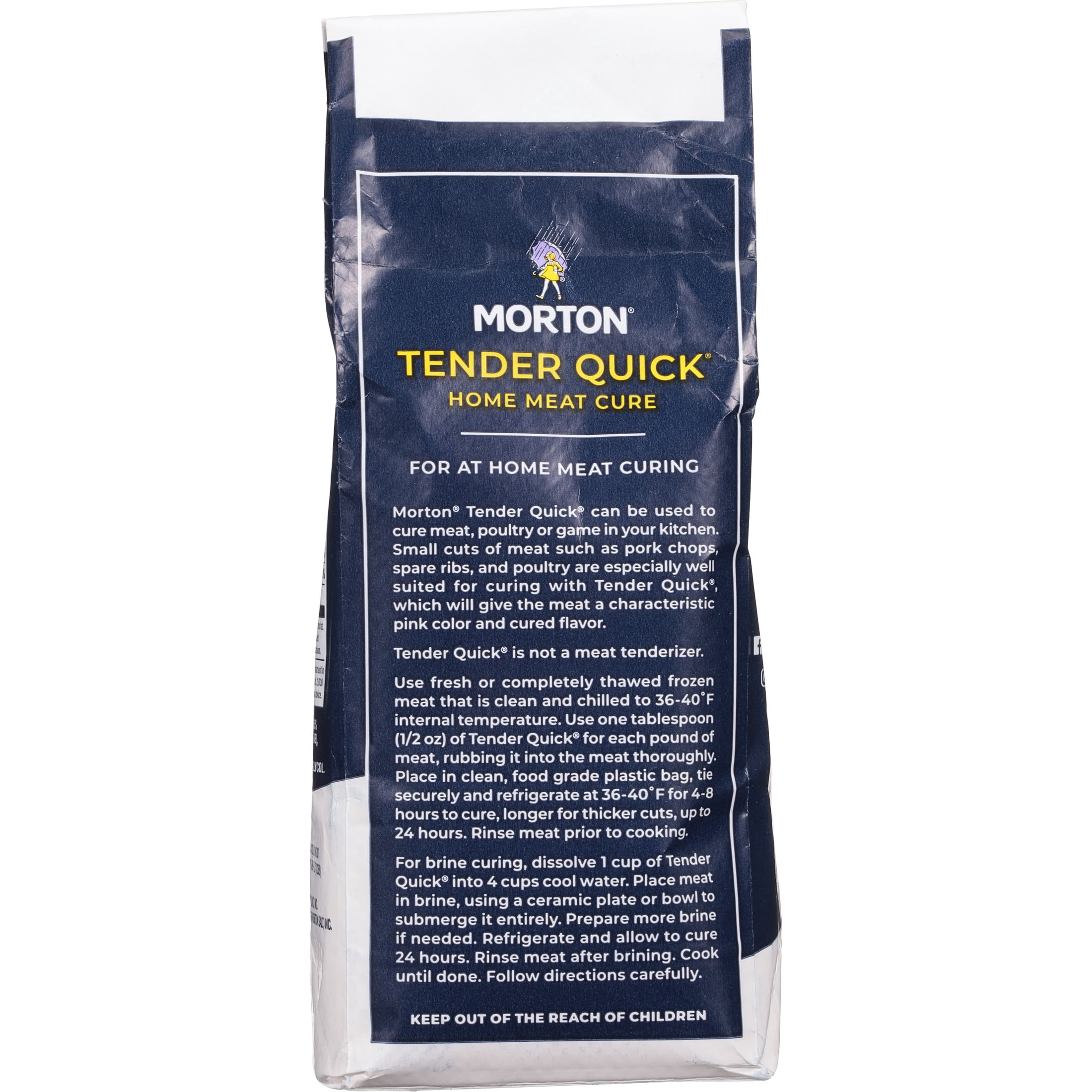 Morton Tender Quick Meat Cure, Curing Salt for Meat, Poultry & Game, 2 lb