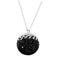 thumbnail image 3 of COMPUKAS Car Interior Ornament Rhinestone Hanging Ball Black Gradient 45x1.4x1.4in 1Pack Car Decoration, 3 of 7