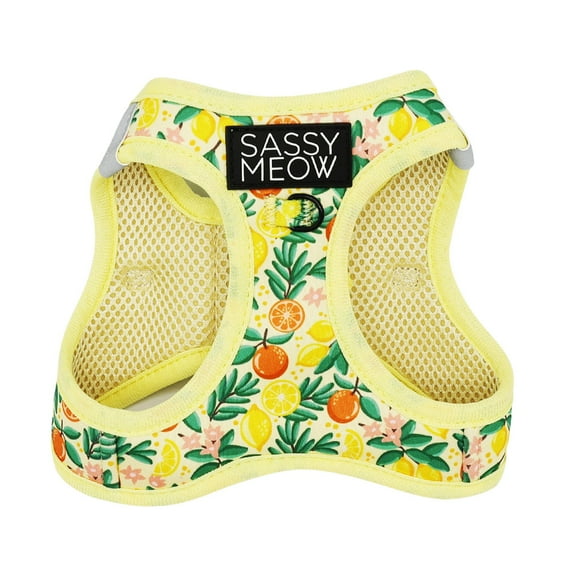 Sassy Meow Cat Step-In Harness Medium - Zest Friends