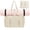 Beige, variant on Tote Bag for Women, Gym Bag Multi-Pocket Lightweight Duffel Bags Puffy Yoga Mat Bag with Compartments, Quilted Large Nurse Shoulder Handbag Yoga Bag Travel Duffle for Work Dance Sports