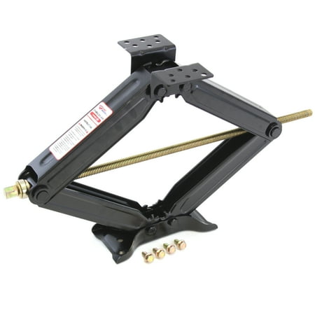 Conversion Mount Jack - Red Hound Auto 1 Heavy Duty RV Trailer Stabilizer Scissor Jack Lift Levelers 5000 Pound (2.5 Ton) Capacity Each 13.75 to 23.5 Inch Range (Includes mounting Hardware) …