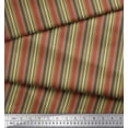 thumbnail image 3 of Soimoi Viscose Chiffon Fabric Vertical Stripe Print Fabric by the Yard 42 Inch Wide, 3 of 5