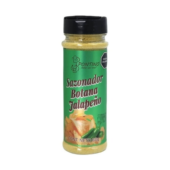 Sazonador de Botanas Pontino jalapeño de 60 g