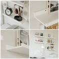 thumbnail image 4 of Juego de 5 estantes flotantes RICHER HOUSE, blancos, montados en la pared, 4 of 7