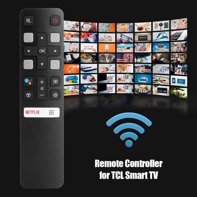 Controlador de reemplazo de control remoto de Smart TV para TCL 65P8S 55P8S 55EP680