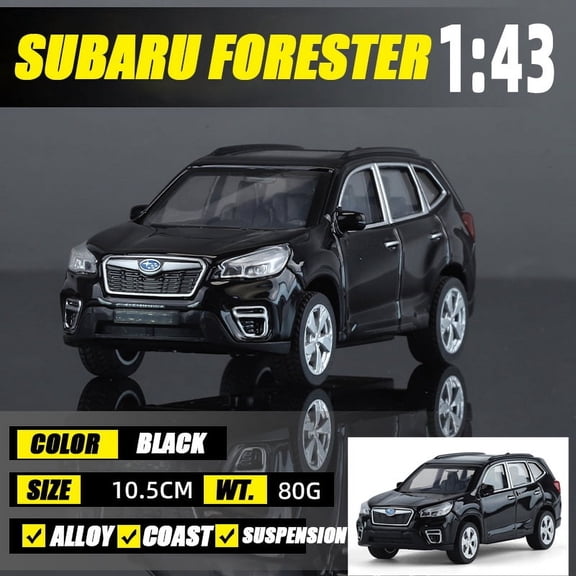 2025 1/43 Scale Subaru Forester WRX STI Sports Cars Alloy Diecast Metal Classic Model Toy Kid Exquisite Gift Collection Decorati