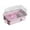 Pink, variant on Serenable Hamster Cage Hamster Habitat Creative Exercise Playing House Ventilation Small Animal Cage House for Rabbits Sugar Glider Rats Orange