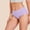 c01Purple, variant on LNWUY Cotton Hipster Panties for Women Mid Rise Underwear Soft Breathable Cheeky Full Coverage Ladies Briefs Blue L