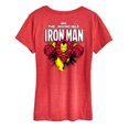 thumbnail image 2 of Marvel Iron Man - Invincible Oversized - Women's Short Sleeve Graphic T-Shirt, 2 of 5