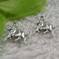 thumbnail image 2 of K-KED 340 pcs tibet silver horse charms 15x14x2.5mm B4391, 2 of 4