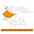 thumbnail image 3 of CAPA Fits 06-10 Sonata Sedan 2.4L & 3.3L Hood Panel Assembly Primed 664003K010, 3 of 5