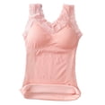 thumbnail image 1 of Sonducket Chinlon, chaleco para mujer, mantenimiento del calor, correa de hombro Flexible, lavable, reutilizable, encaje de repuesto, ropa interior de Ropa interior Rosado Talla grande Sonducket AP013348-04, 1 of 6