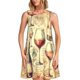 thumbnail image 1 of Fotbe Wine Vestido de Verano sin Mangas para Mujer – Vestido Midi Línea A, Estilo Camiseta Floral, Vestido Playero Casual y Fluido, 1 of 7