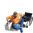thumbnail image 3 of Self Help Fall Assist Patient Lift | Get up from Floor to Sit or Stand | Wheelchair Transfer Aid | Disabled Floor Recovery (Graystone), 3 of 10