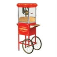 thumbnail image 2 of Elite EPM-200B 2-in-1 Black Vintage Popcorn Trolley Cart 8oz Popcorn Maker Machine Popper, 2 of 2
