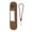 Brown With lanyard, variant on Drrntien Silicone Cosmetic Make up Bag,Makeup Brush Cover Case Soft Makeup Brush Holder