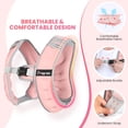 thumbnail image 2 of Chaleco Lastrado Fragraim 4.5 kg para Mujeres y Hombres con Reflectante Rosa, 2 of 7