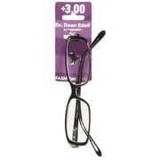 Dr. Dean Edell: Fashion Series +3.00 Glasses, 1 ct