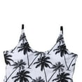 thumbnail image 3 of Family Matching Daddy Mommy and Me One Piece Floral Printed Swimsuit, 3 of 6