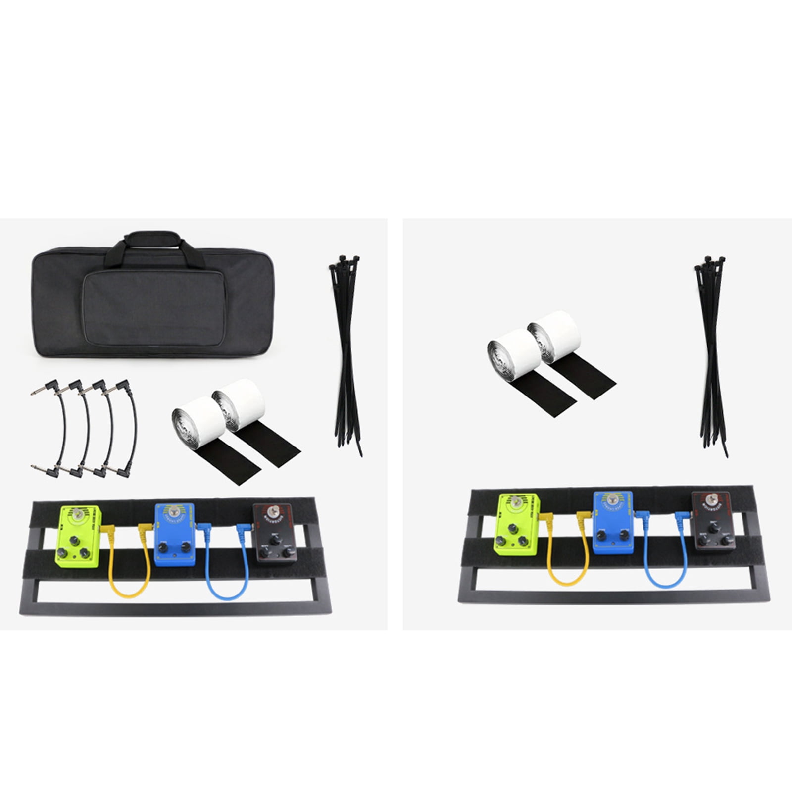 Portable Guitar Effect Pedal Board Professional Step Design Single Effects Boards Nonslip Effect Track Board Easy to Use