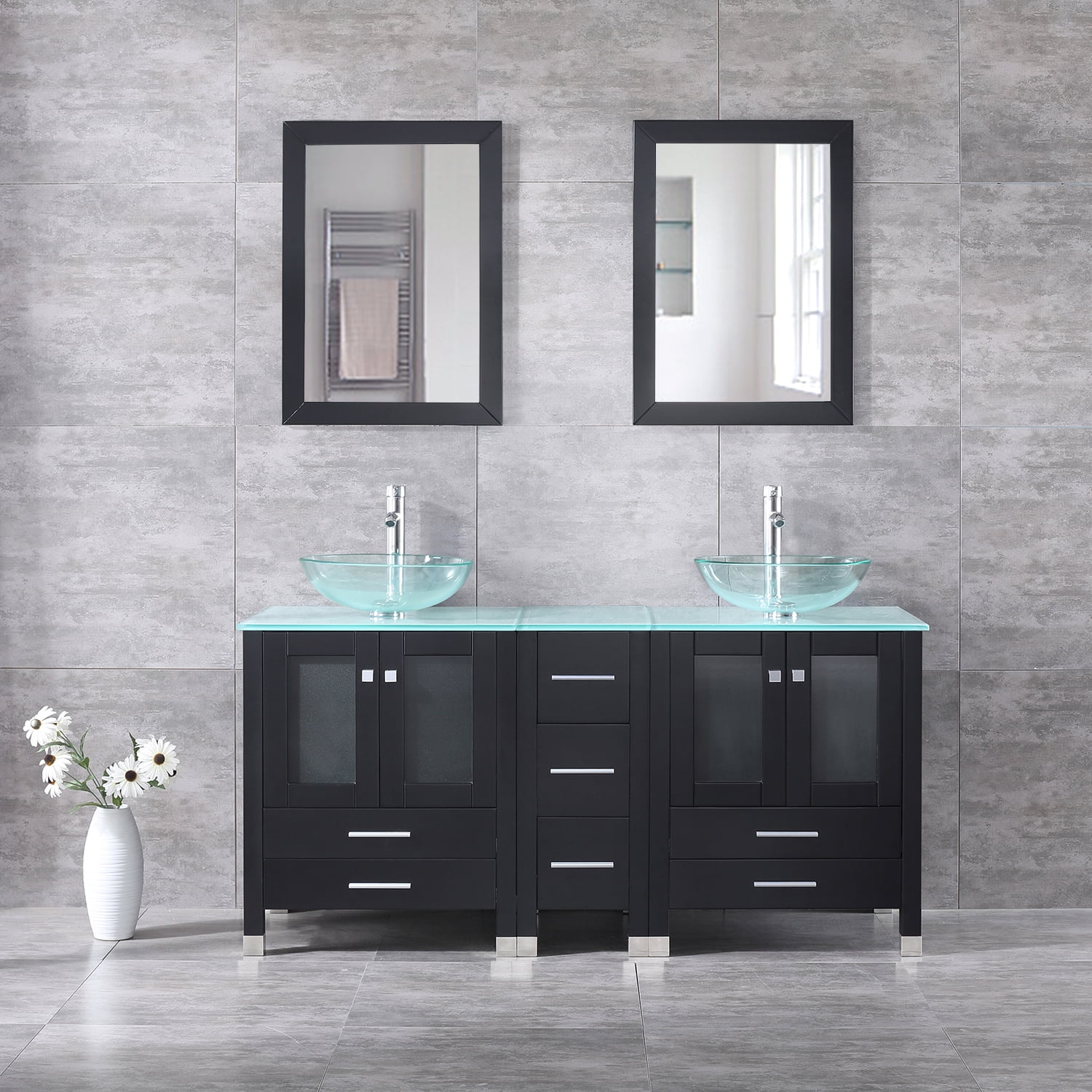 Black Sink Bathroom Design - BEST HOME DESIGN IDEAS